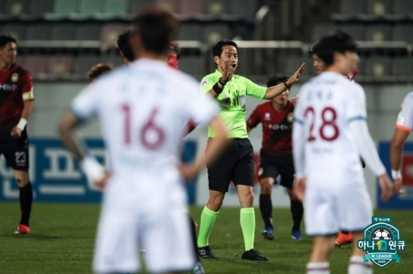 경남FC가 대전하나시티즌을 누르고 PO에 진출했다. (사진=프로축구연맹 제공)