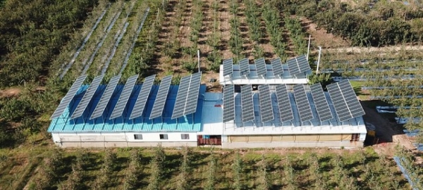 경북도의 햇살에너지사업으로 지어진 태양광 발전시설. (사진=경북도 제공) 2021.03.11 *재판매 및 DB 금지